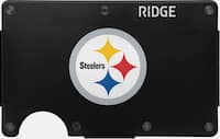 The Ridge Wallet - NFL Wallet Pittsburgh Steelers - Black