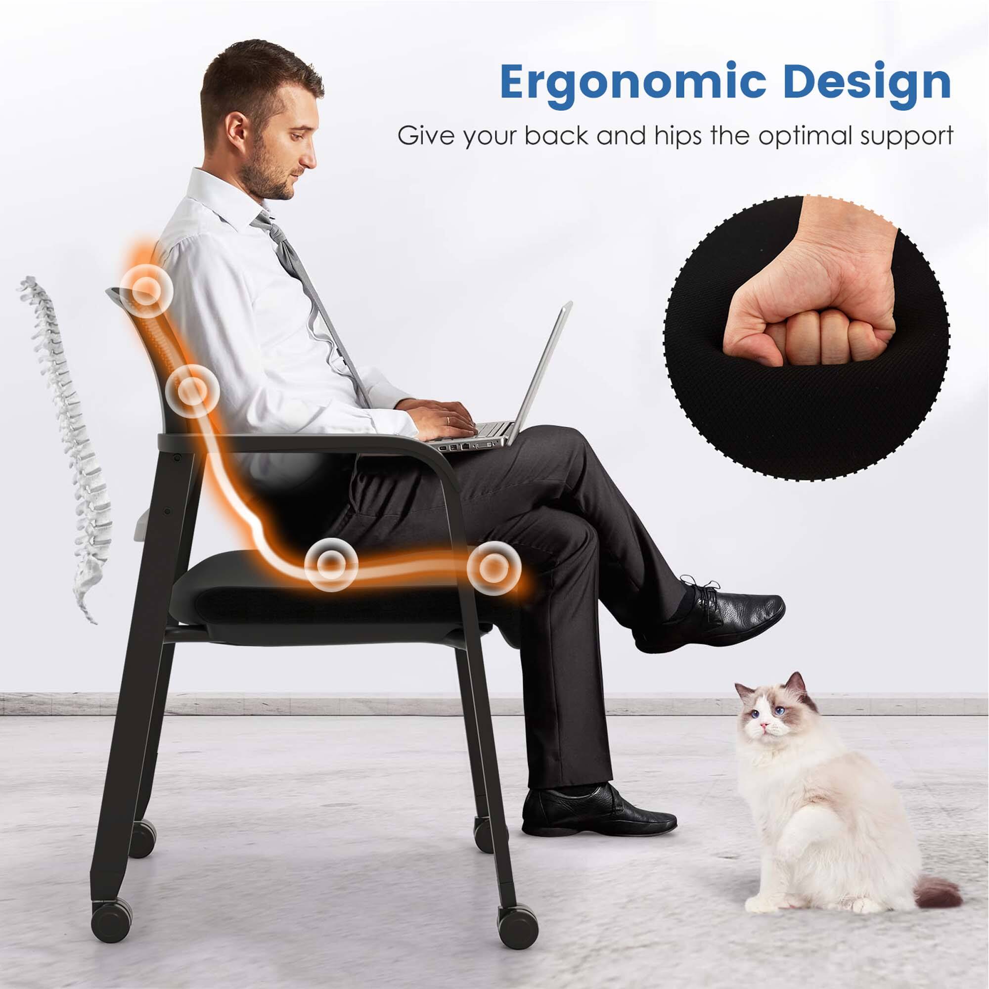 Ergonomic Design
Give your back and hips the optimal support