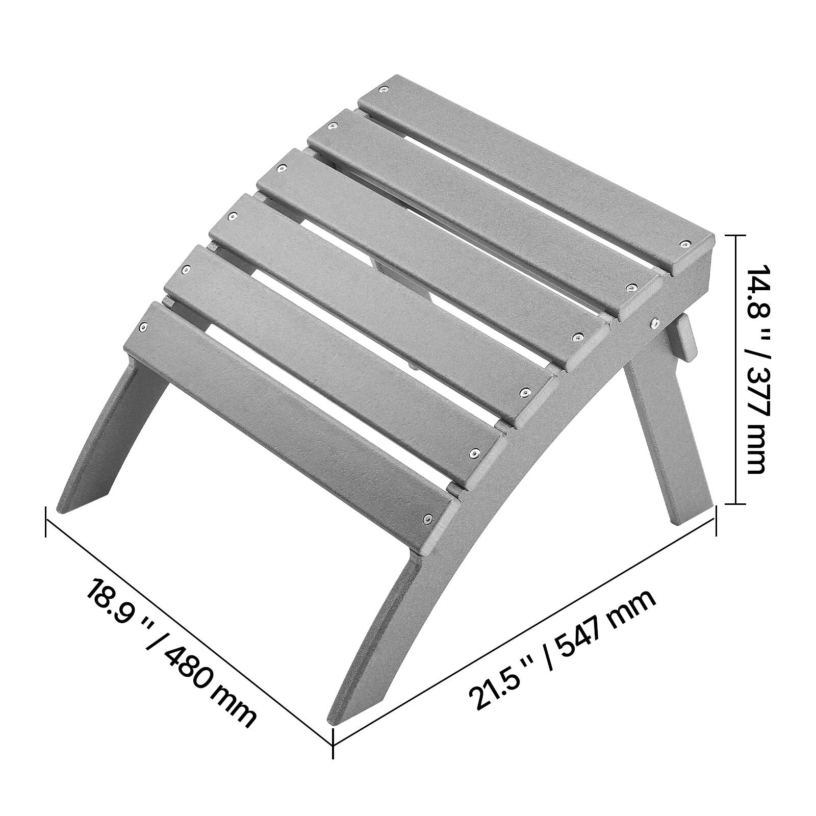 14.8" / 377 mm  
18.9" / 480 mm  
21.5" / 547 mm