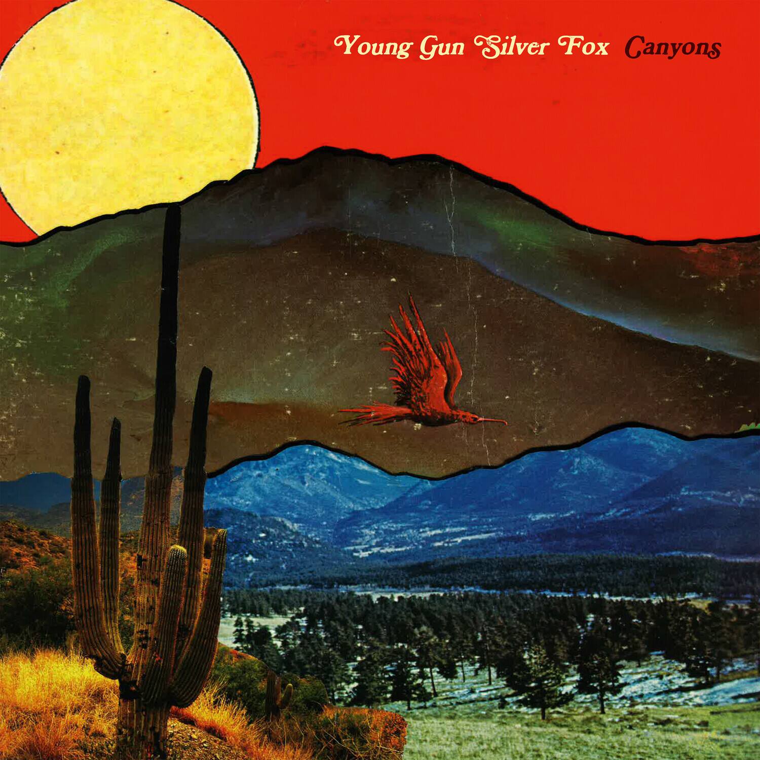 Young Gun Silver Fox - Canyons - Red   - VINYL LP