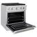 Alt View 1. ZLINE - 30 in. Wide 4 Burner Paramount Dual Fuel Range with Cooktop and Convection Oven (SDR30) - Stainless Steel.