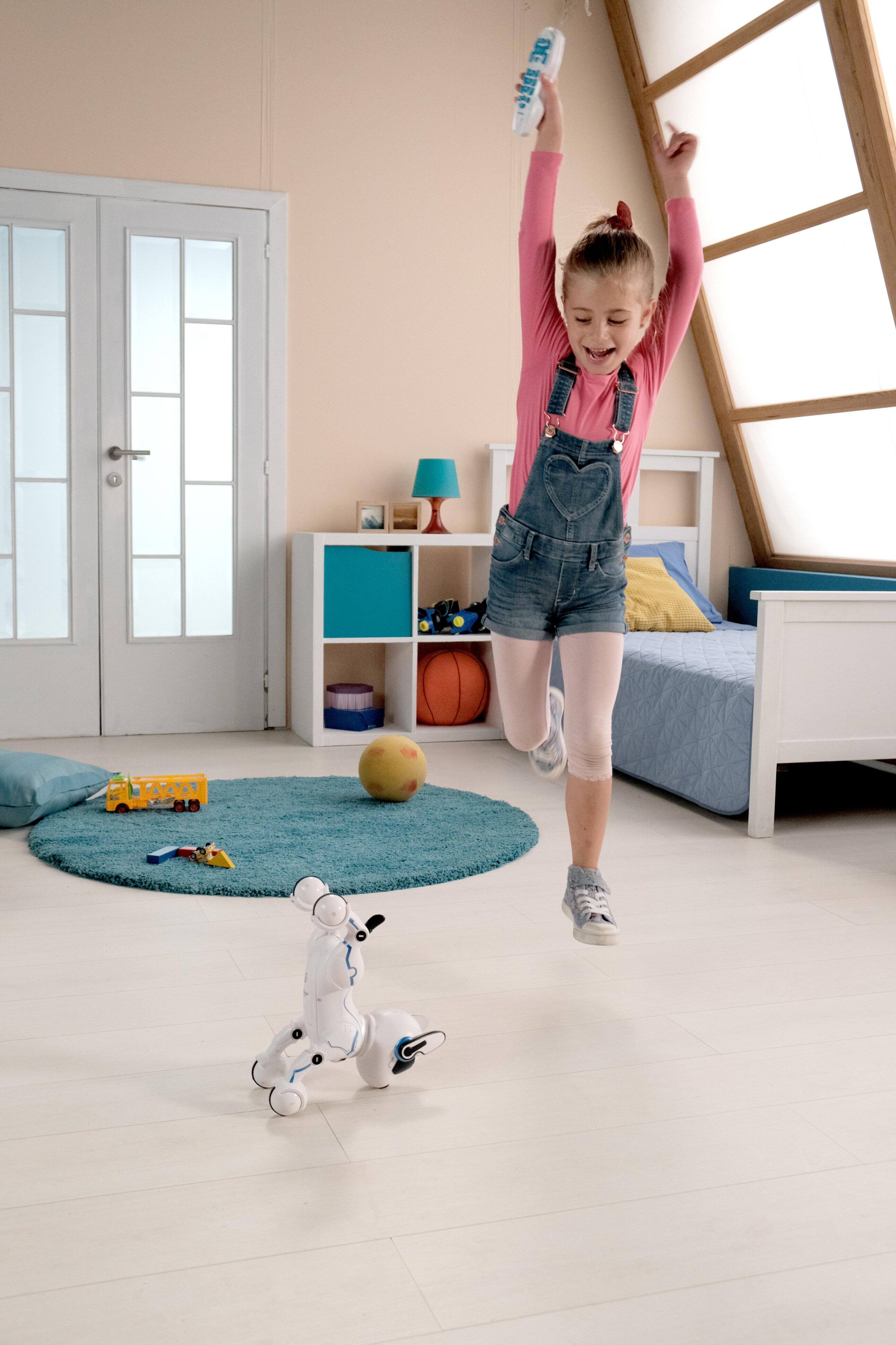 Alt View 4. Lexibook - Power Puppy Smart Robot Dog with Remote Control & Programming.