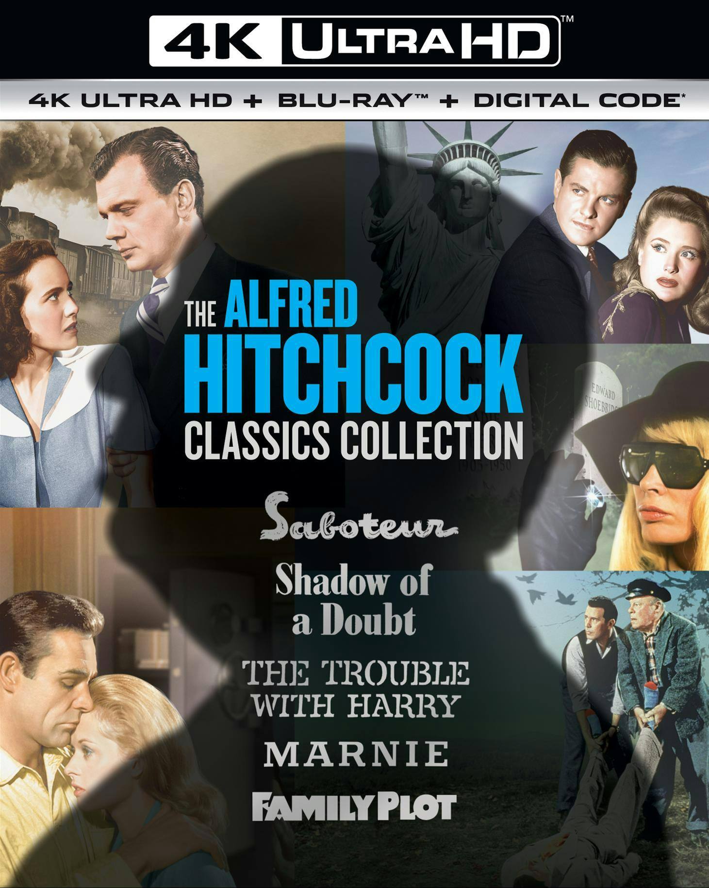 Angle. The Alfred Hitchcock Classics Collection, Vol. 2   - 4K Blu-Ray.