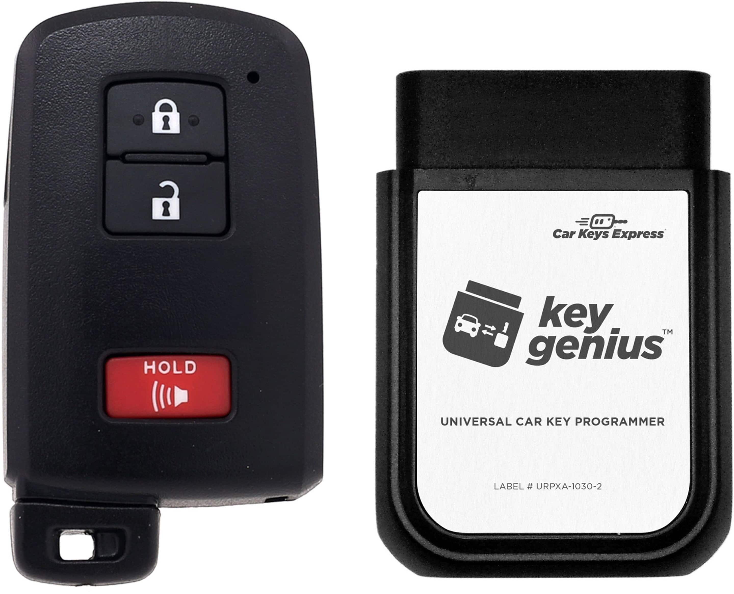 Car Keys Express
key genius™
UNIVERSAL CAR KEY PROGRAMMER
LABEL # URXPX-1030-2