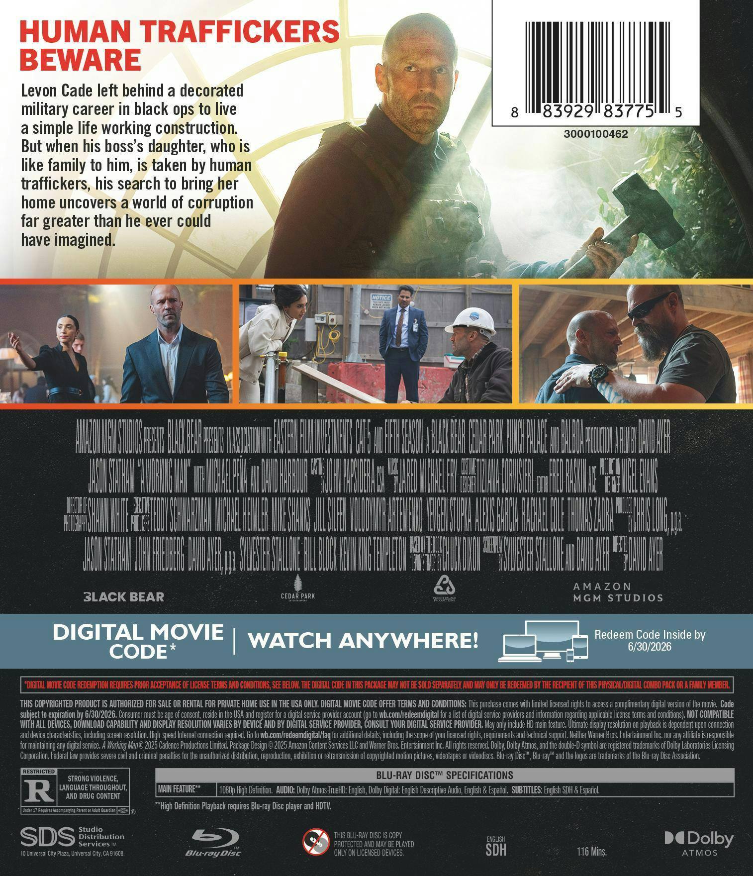 Back. A Working Man [Blu-ray].