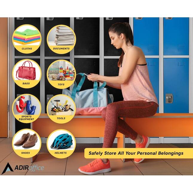 CLOTHS, DOCUMENTS, BAGS, TOYS, SPORTS EQUIPMENT, TOOLS, SHOES, HELMETS, Safely Store All Your Personal Belongings, ADIR office