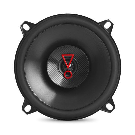 Left. JBL - JBL STAGE3527AM 5-1/4” Two-way car audio speaker - Black.