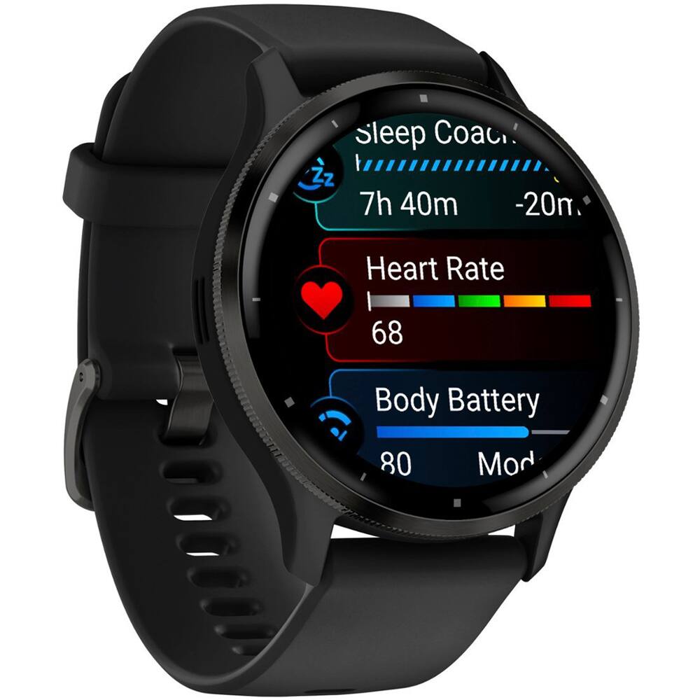 Sleep Coach: 7h 40m -20m  
Heart Rate: 68  
Body Battery: 80  
Mode