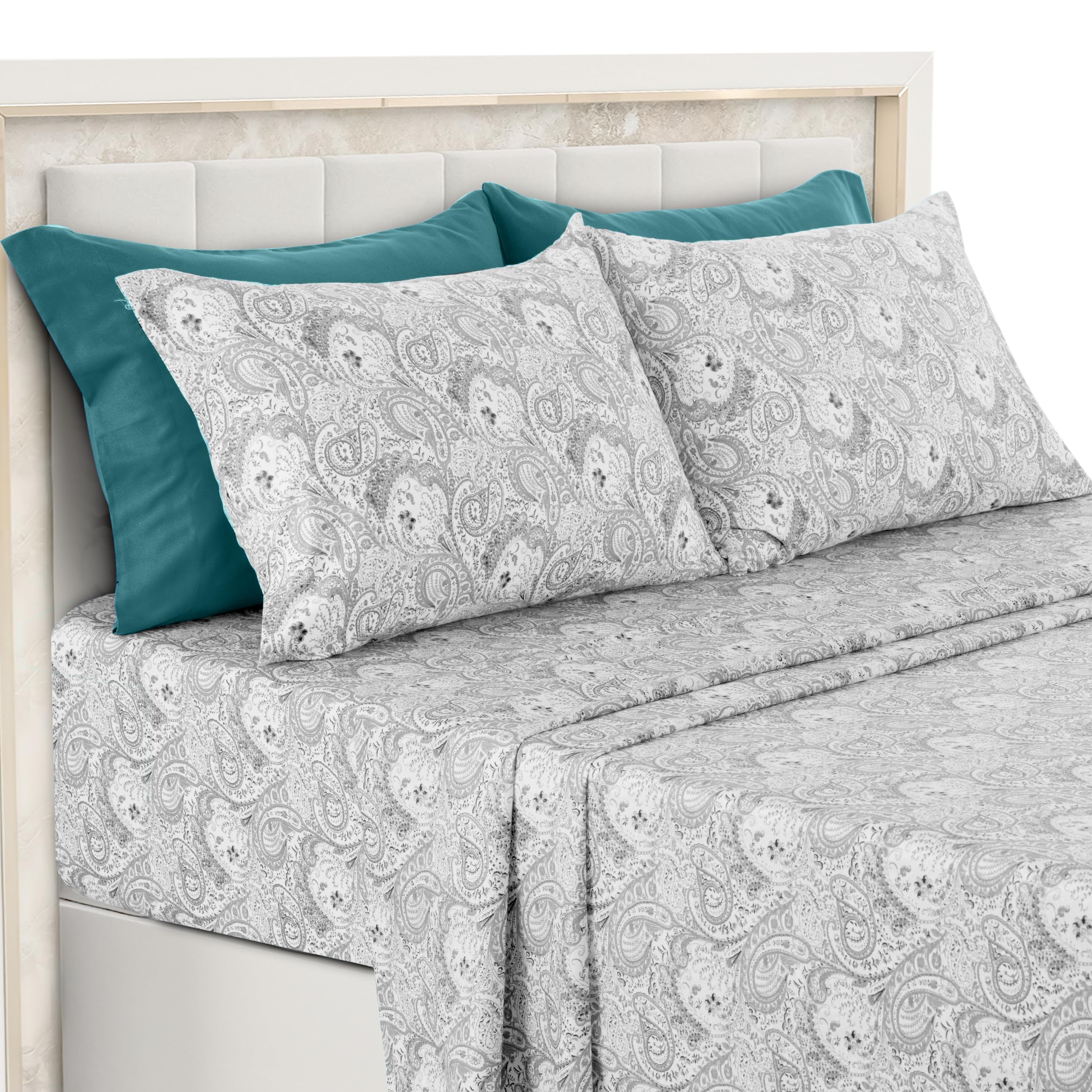 Paisley White/Grey King