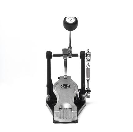 Front. Gibraltar Hardware - Direct Drive Bass Drum Pedal, with G Style Fast Touch Footboard, Dual Surface Beater, Adjustable Spring Tension.