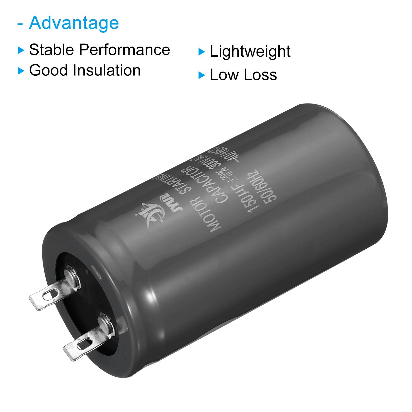- Advantage
  - Stable Performance
  - Good Insulation
  - Lightweight
  - Low Loss

300V
-40/+65C
STARTING CAPACITOR +20%
50/60Hz
JYUP MOTOR
150HF