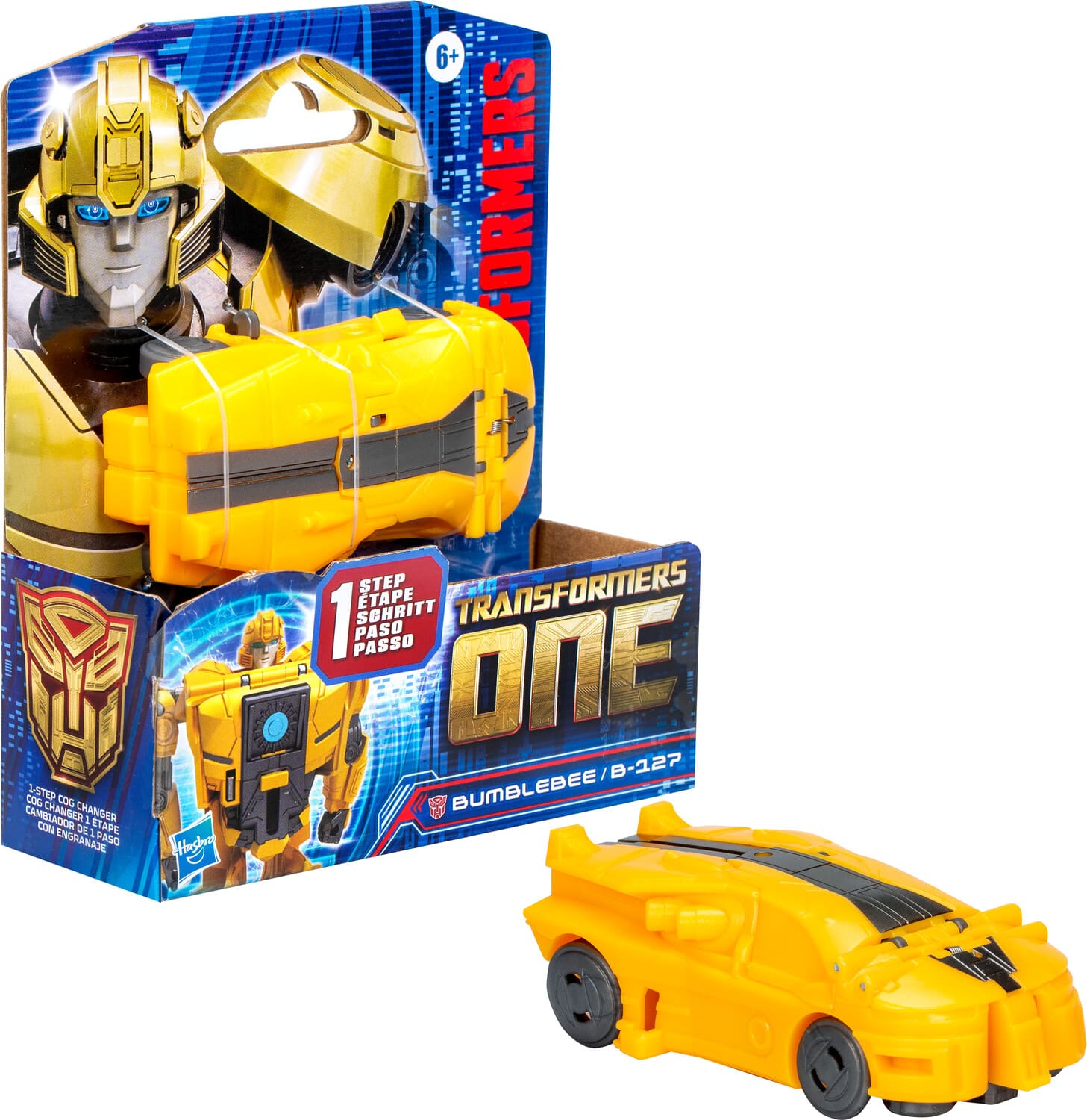 Hasbro - Transformers: One - Cog Changer - Bumblebee (B-127) Action Figure - COLLECTIBLES - Multicolor