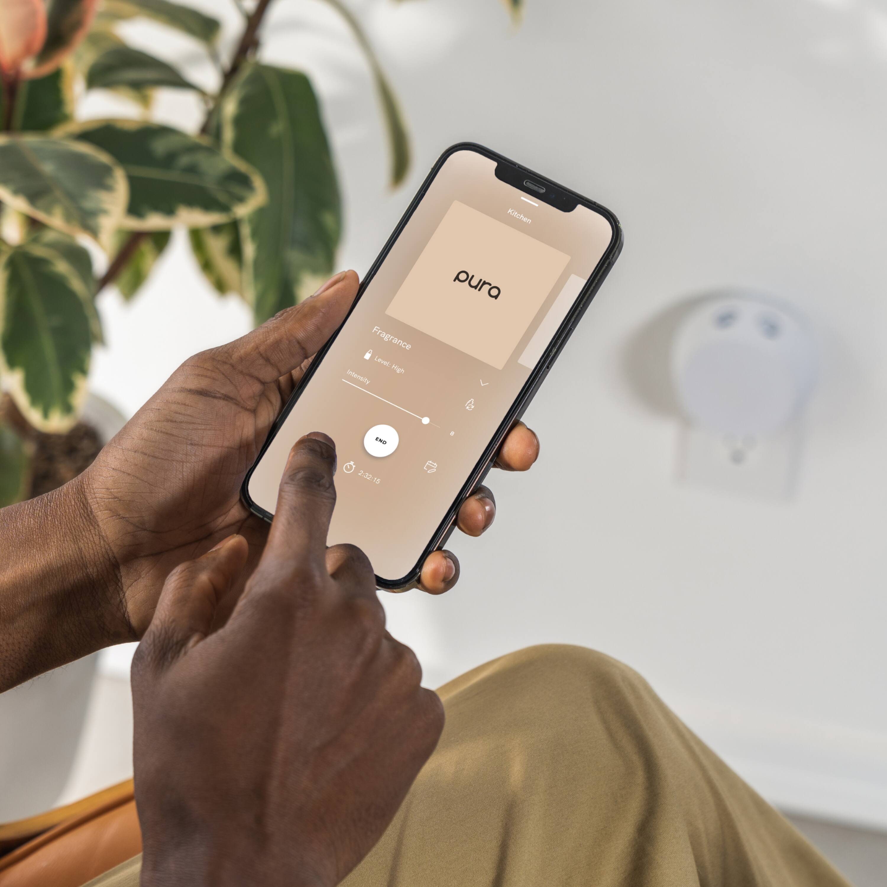 The text on the image is "Dufo" and not "Kitchen Fragrance". The rest of the text is not clear enough to provide a proper grouping or correction.