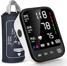 SYS mmHg 118 kPa
DIA mmHg 78 kPa
PUL 75 /min
188
22-42cm (8.7-16.5in)
2-3cm (0.8-1.2in)
Shoulder
START SET STOP MEM