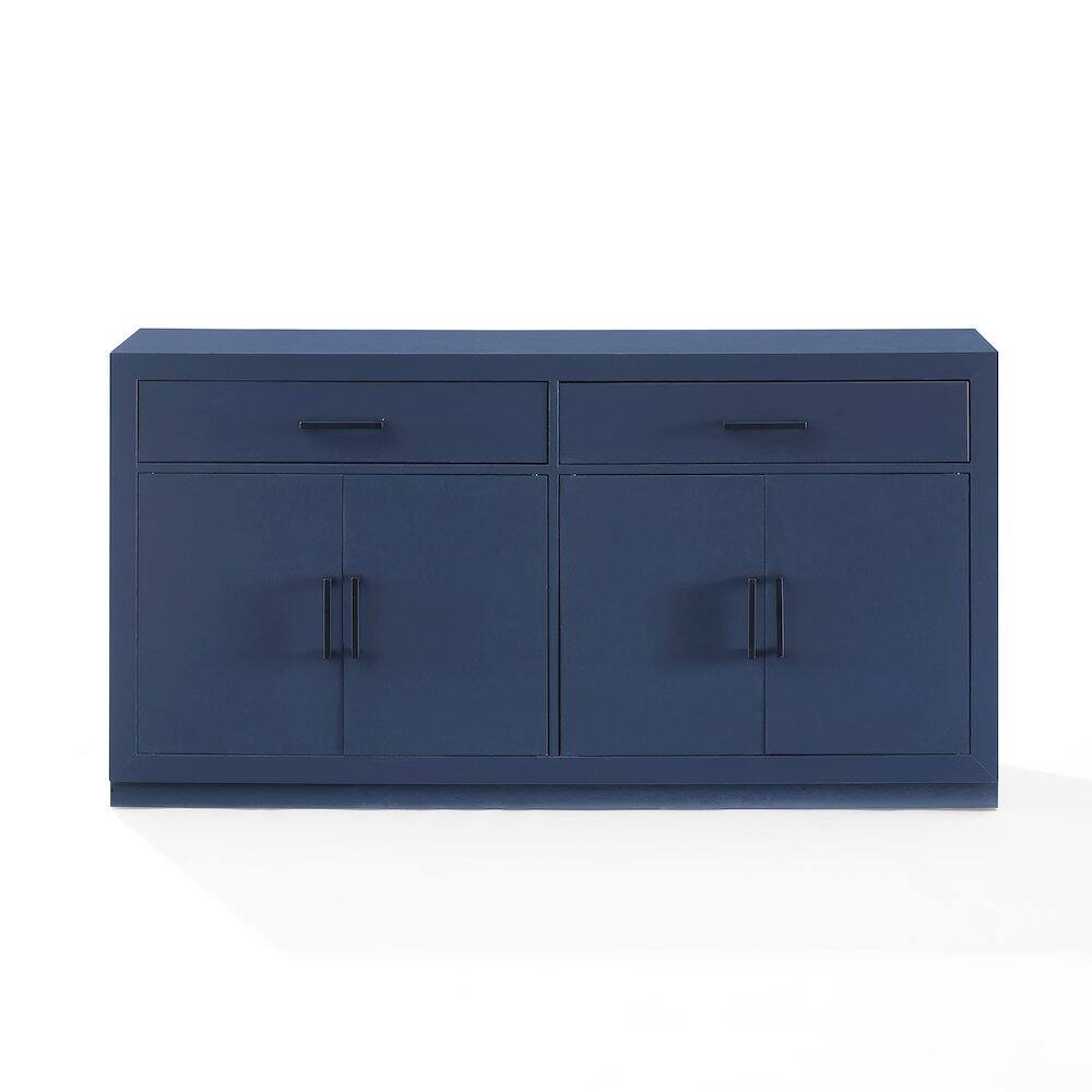 Alt View 2. Crosley Furniture - Isla Sideboard - Navy.