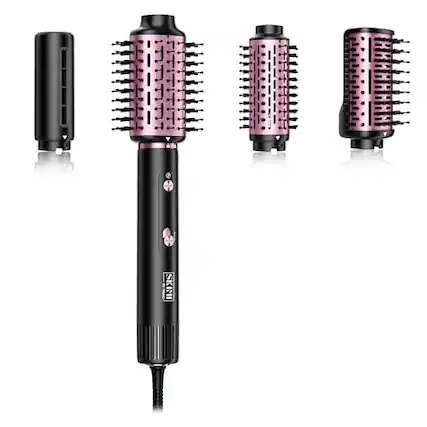 Front. SKIMI - SKIMI Blow Dry Brush Hair Dryer Brush, 110000RPM High-Speed Hot Air Styler.