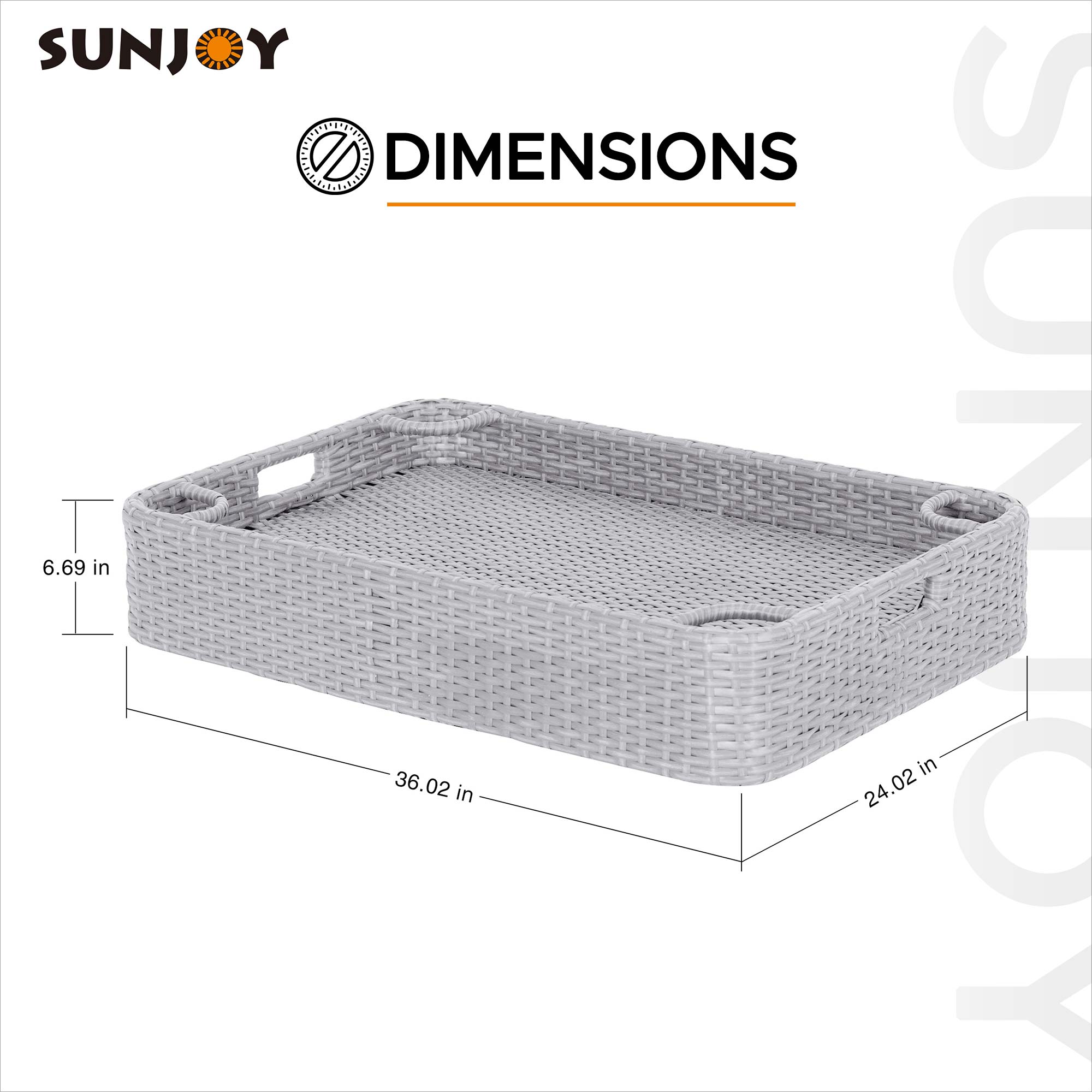 SUNJOY DIMENSIONS  
6.69 in  
36.02 in  
24.02 in