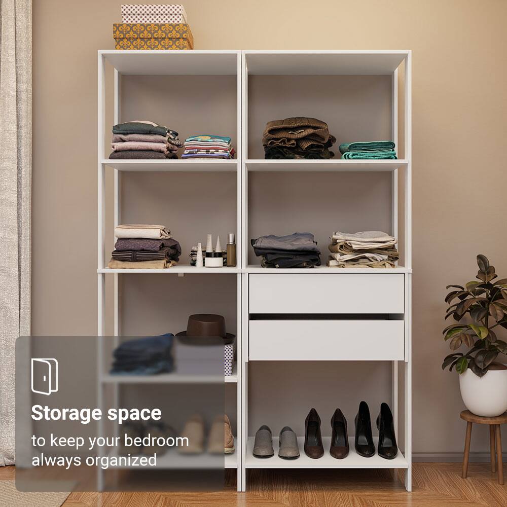 Storage space to keep your bedroom always organized
