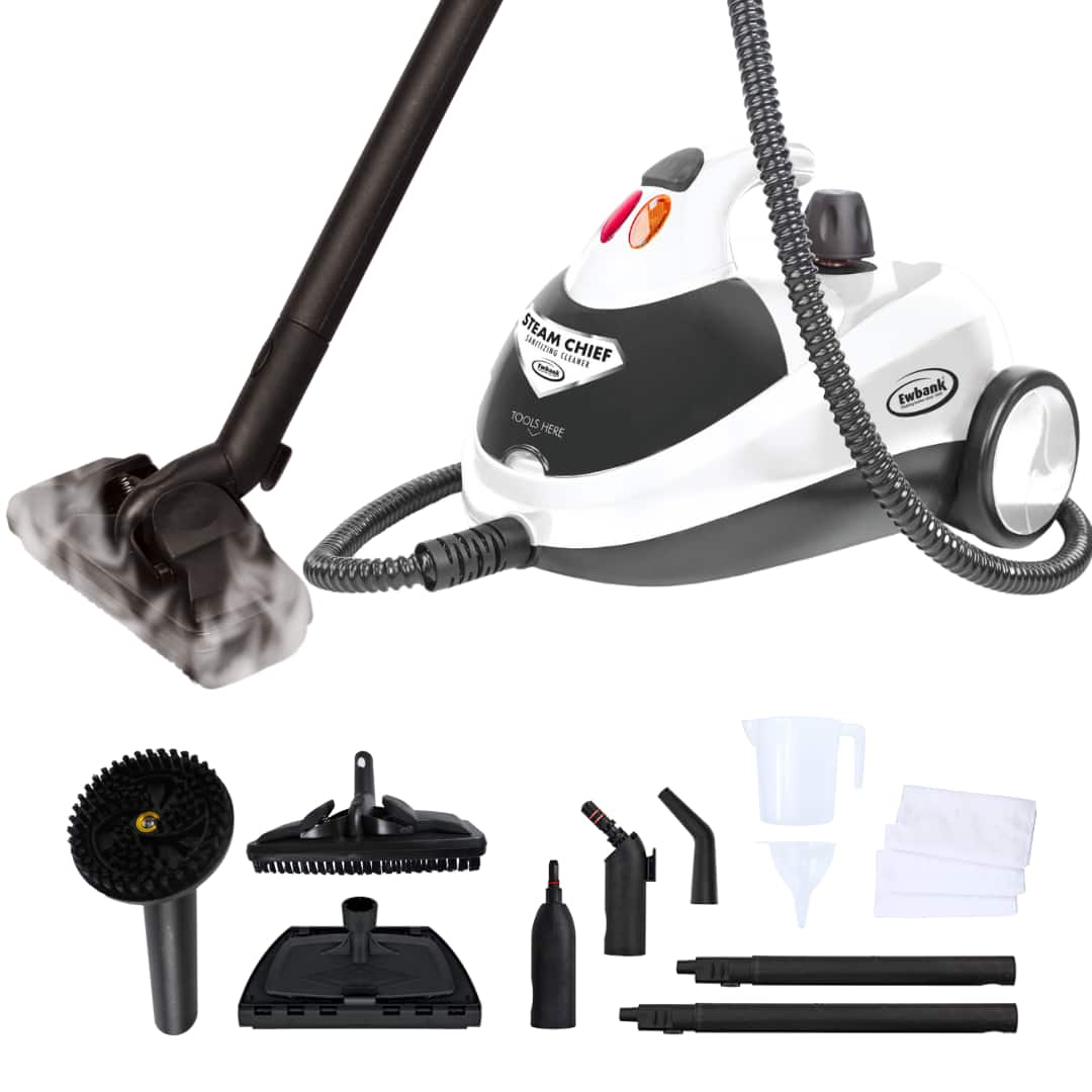 Ewbank - Steam Cleaner, Multi-Tool, 1800W - White