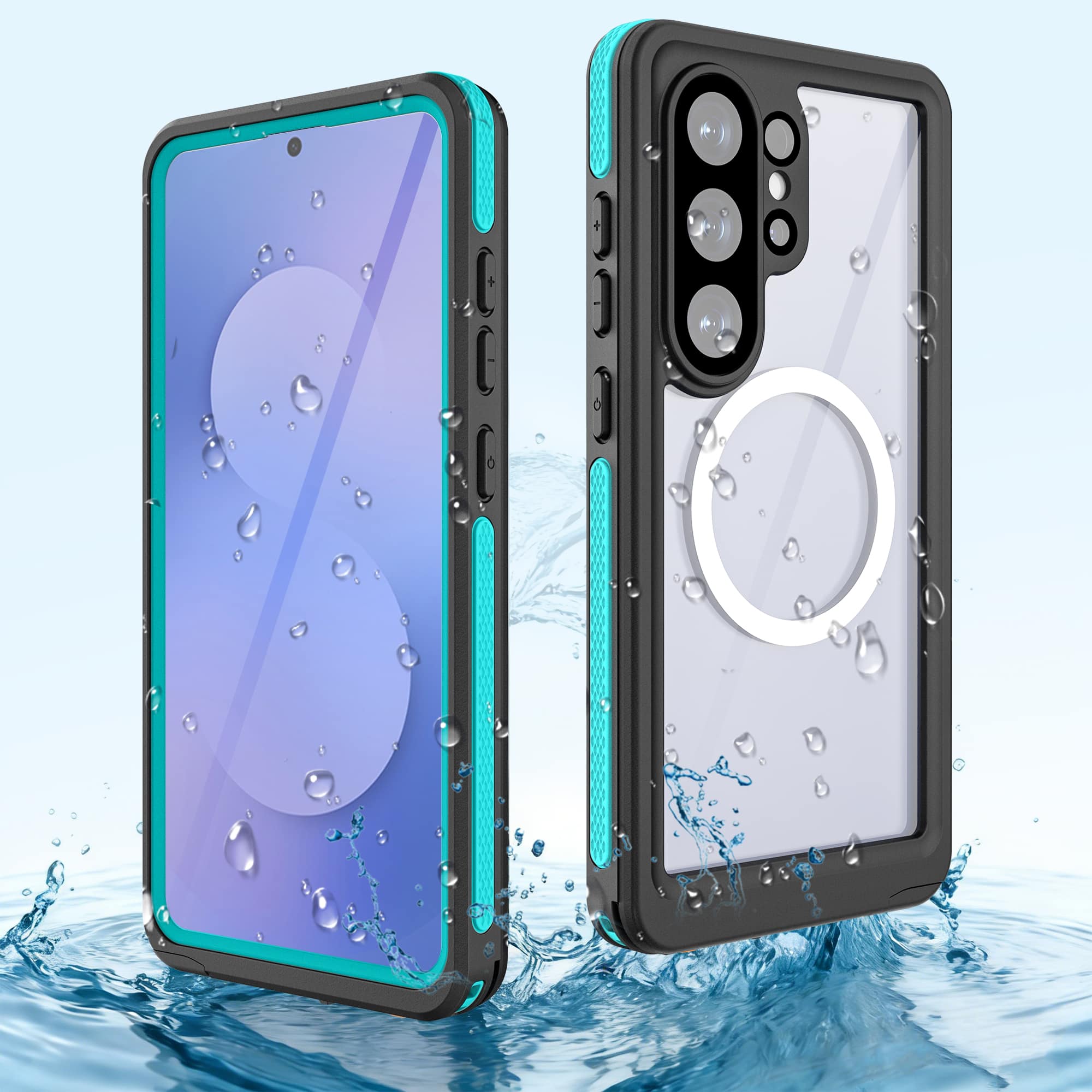 UUCOVER - Waterproof Magnetic Case For Samsung Galaxy S26 Ultra with Lens and Screen Protector, MagSafe Compatible Full Body Cover - Grassblue price history on PriceWatchPro
