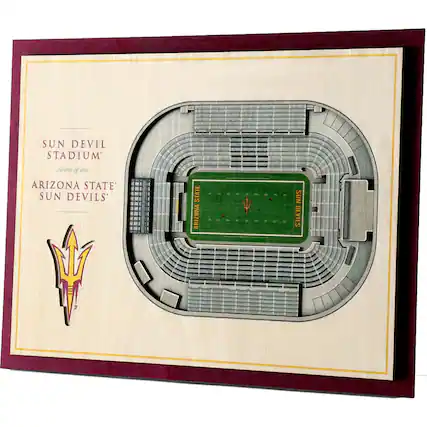 SUN DEVIL STADIUM
Home of the
ARIZONA STATE' SUN DEVILS'
ARIZONA STATE
SUN DEVILS