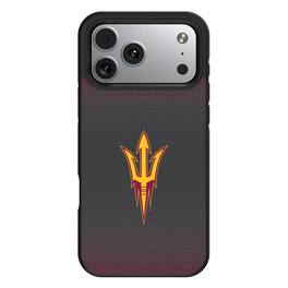 Keyscaper - NCAA - Arizona State Sun Devils Bump Case with 8.2ft Drop Protection - 15 - Black