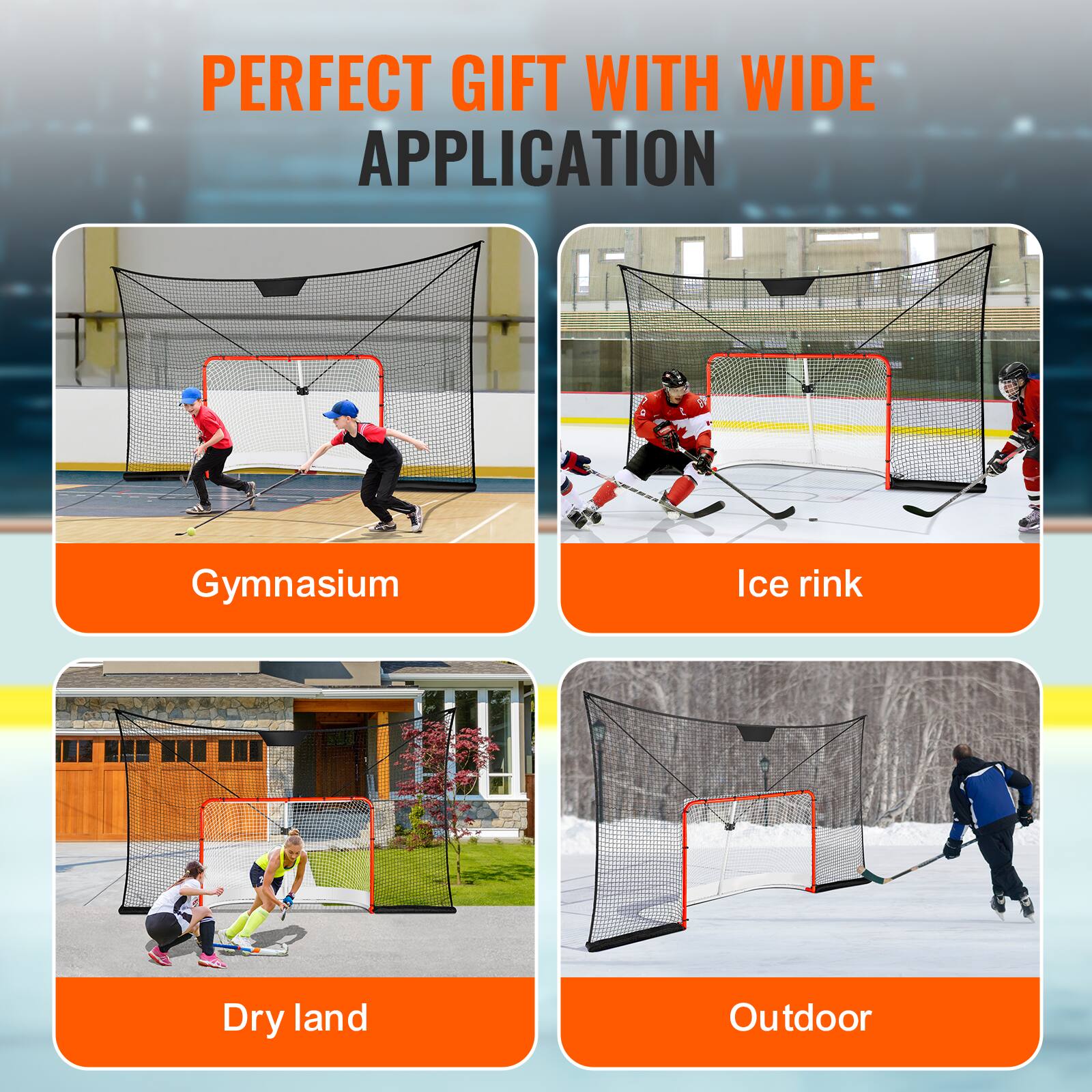 PERFECT GIFT WITH WIDE APPLICATION

Gymnasium

Ice rink

Dry land

Outdoor