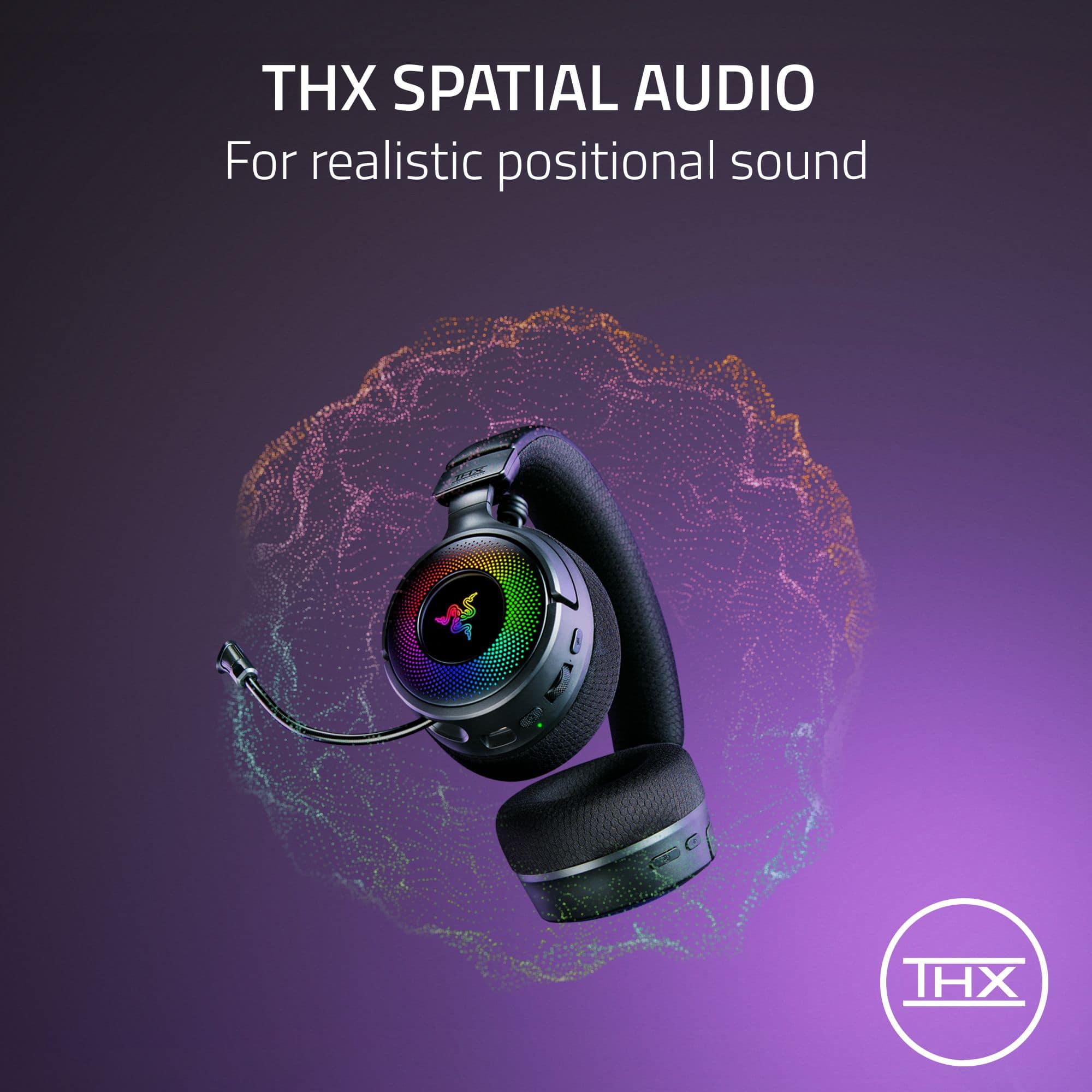 THX Spatial Audio for realistic positional sound