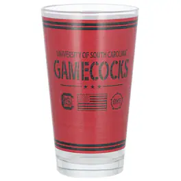 Indigo Falls - South Carolina Gamecocks 16oz. OHT Military Appreciation Pint Glass - Multicolor