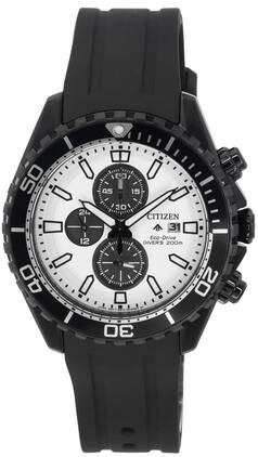 Citizen - Promaster Marine Eco-Drive Chronograph Dial Diver's CA0825-05A 200M Men's Watch - White
