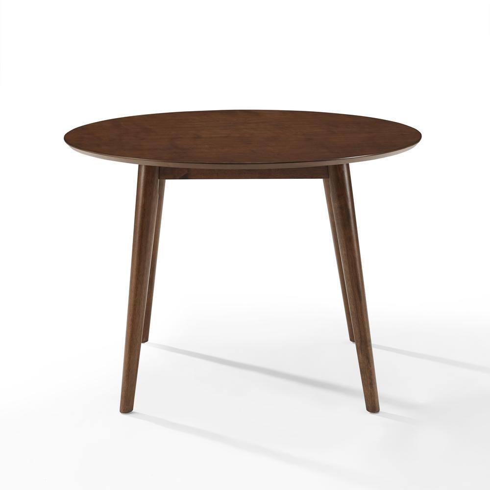 Alt View 4. Crosley Furniture - Landon Round Dining Table - Red.