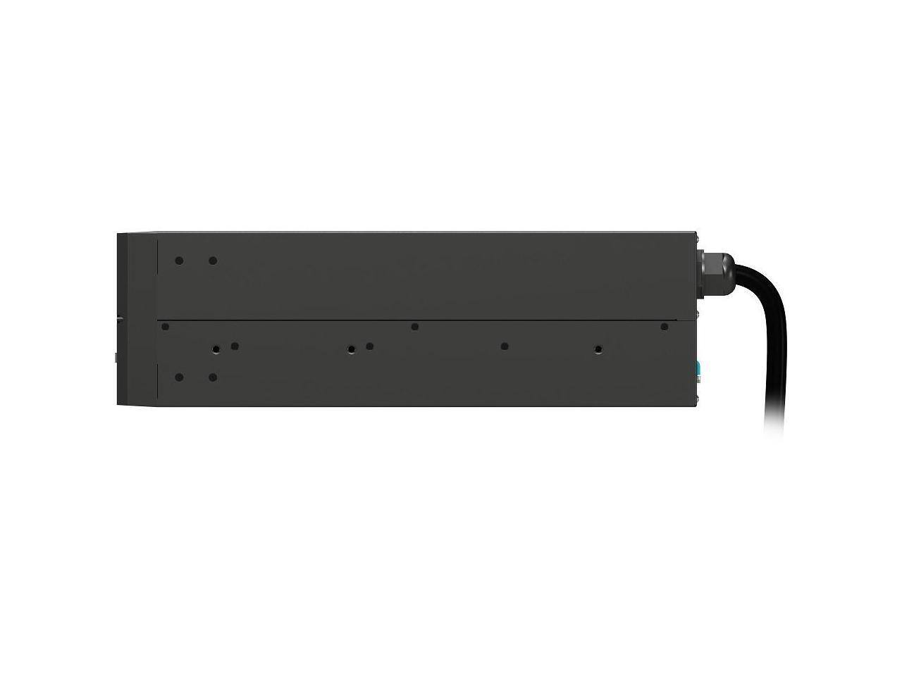 Alt View 3. Emerson Network Power - Vertiv Liebert PSI5 Lithium-Ion Short-Depth 3kVA 2700W 120V 3U Rack/Tower UPS PSI53000SRT120LI - Black.