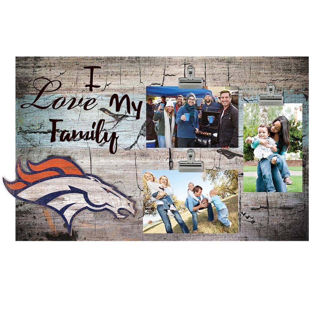 11" x 19" I Love My Family Clip Photo Frame