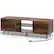 Alt View 6. Costway - TV Stand for 60" TVs Mid Century Modern Media Console Table with Adjustable Shelf - Brown.