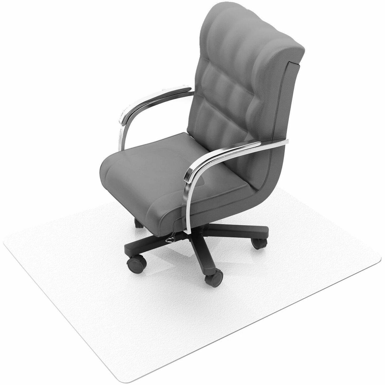 Alt View 19. Floortex - Advantagemat Vinyl Rectangular Chair Mat for Carpets up to 1/4'' - 30'' x 48'' - Clear.