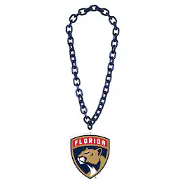 WinCraft - Florida Panthers Big Chain Logo Necklace - Multicolor