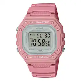 Casio - Women’s Digital Sports Watch - W-218HC-4AVCF - Pink