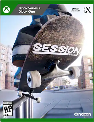 Front. Maximum Games - Session: Skate Sim. - T (Teen 13+)