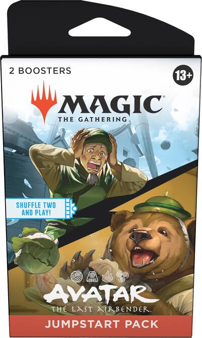Wizards of The Coast Magic: The Gathering Avatar: The Last Airbender Jumpstart Booster 2 Pk D45910000 - Best Buy Wizards of The Coast Magic: The Gathering Avatar: The Last Airbender Jumpstart Booster 2 Pk D45910000 - Best Buy