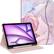 Front. Kitcheniva - iPad Air 11 Inch M3 2025 Multi Angle Viewing Case For Air 5th 4th 10.9 Inch Glittering Marble - Glittering Marble.