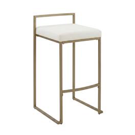 Crosley Furniture - Harlowe 2-Piece Bar Stool Set - 2 Stools - Creme