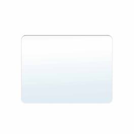 WELLFOR - 48 in. W. x 36 in. H Rectangular Aluminum Framed Wall-Mounted Bathroom Vanity Mirror - White