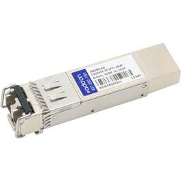 AddOn - HP® J9150D Compatible 10GBase-SR SFP+ Transceiver (MMF, 850nm, 300m, LC, DOM) - For Data Networking, Optical - White