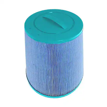 Front. Hurricane - Hurricane HF6H502-01M Elite Aseptic Pool Filter Cartridge Replacement, Blue.