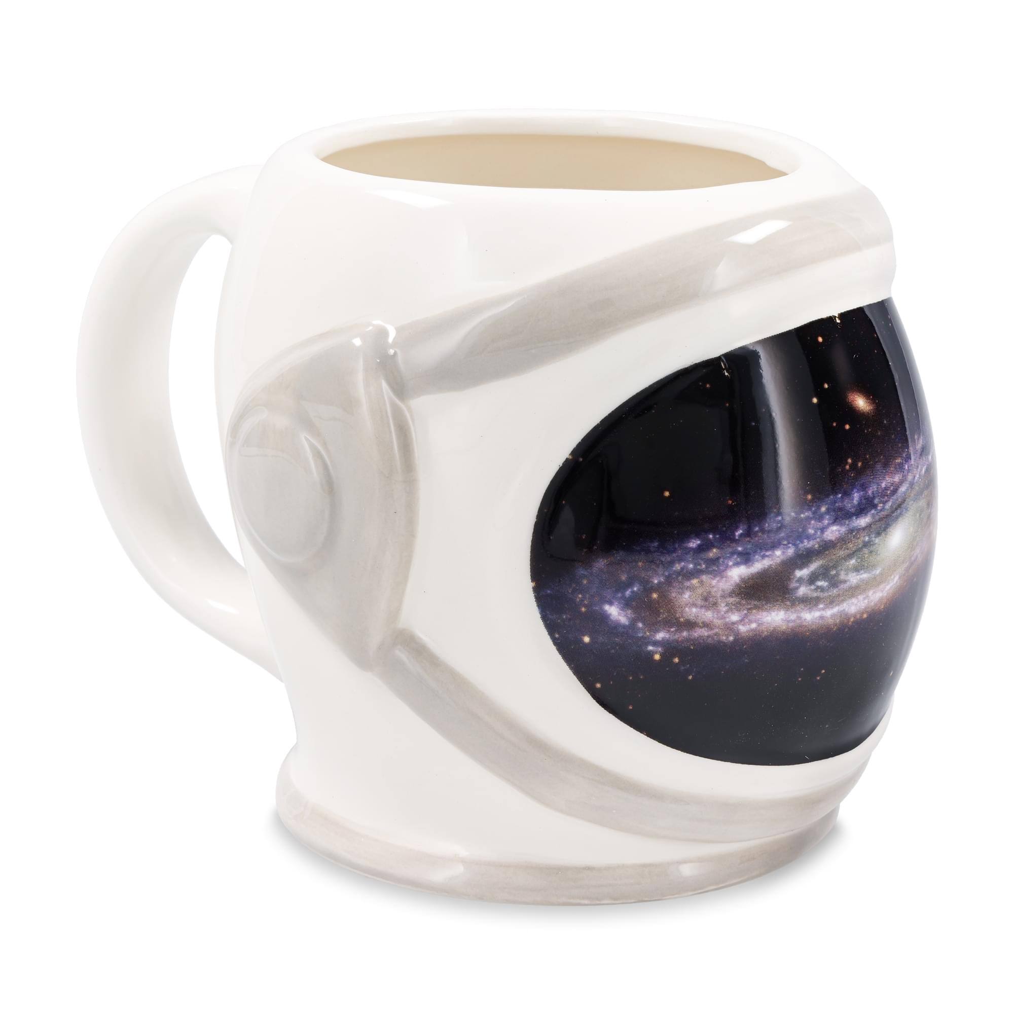 Alt View 1. Silver Buffalo - NASA Space Helmet 3D Sculpted Ceramic Mug | Holds 20 Ounces - Multi-Colored.