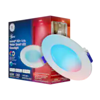 Cync - Reveal Wafer Light 4in - Full Color - Front_Zoom