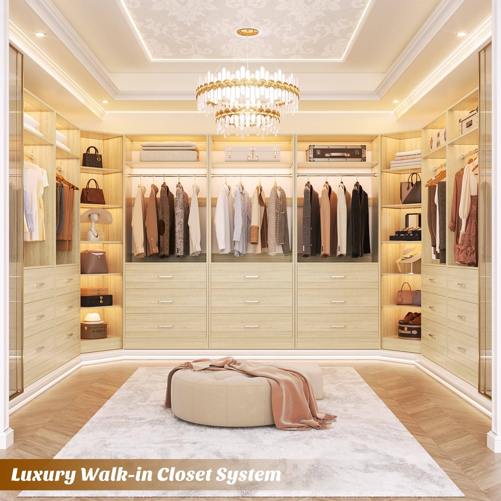 Luxury Walk-in Closet System