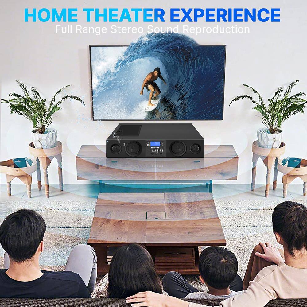 HOME THEATER EXPERIENCE  
Full Range Stereo Sound Reproduction