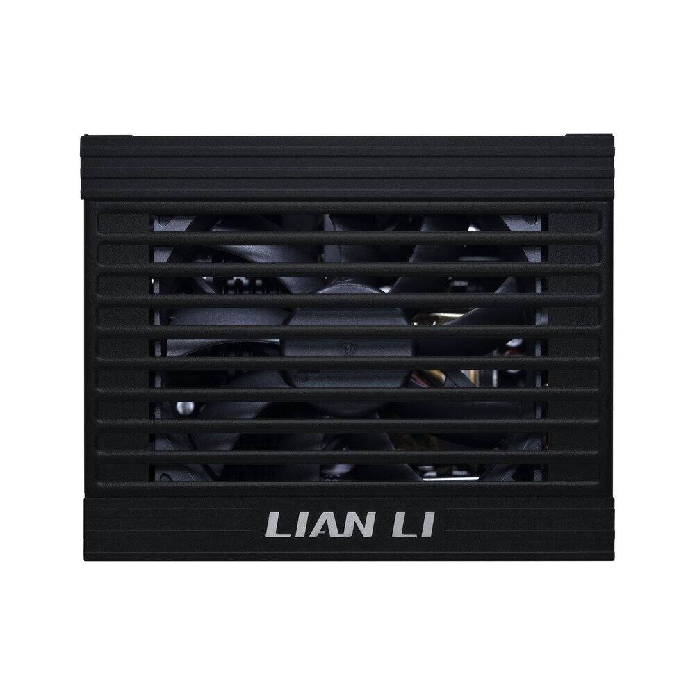 Angle. Lian Li - Lian Li SP1000P.B 1000W SFX PSU - Platinum, ATX 3.1, PCIE 5.1, Low-Noise, Modular, 105°C Caps, 10Y Warranty - black.