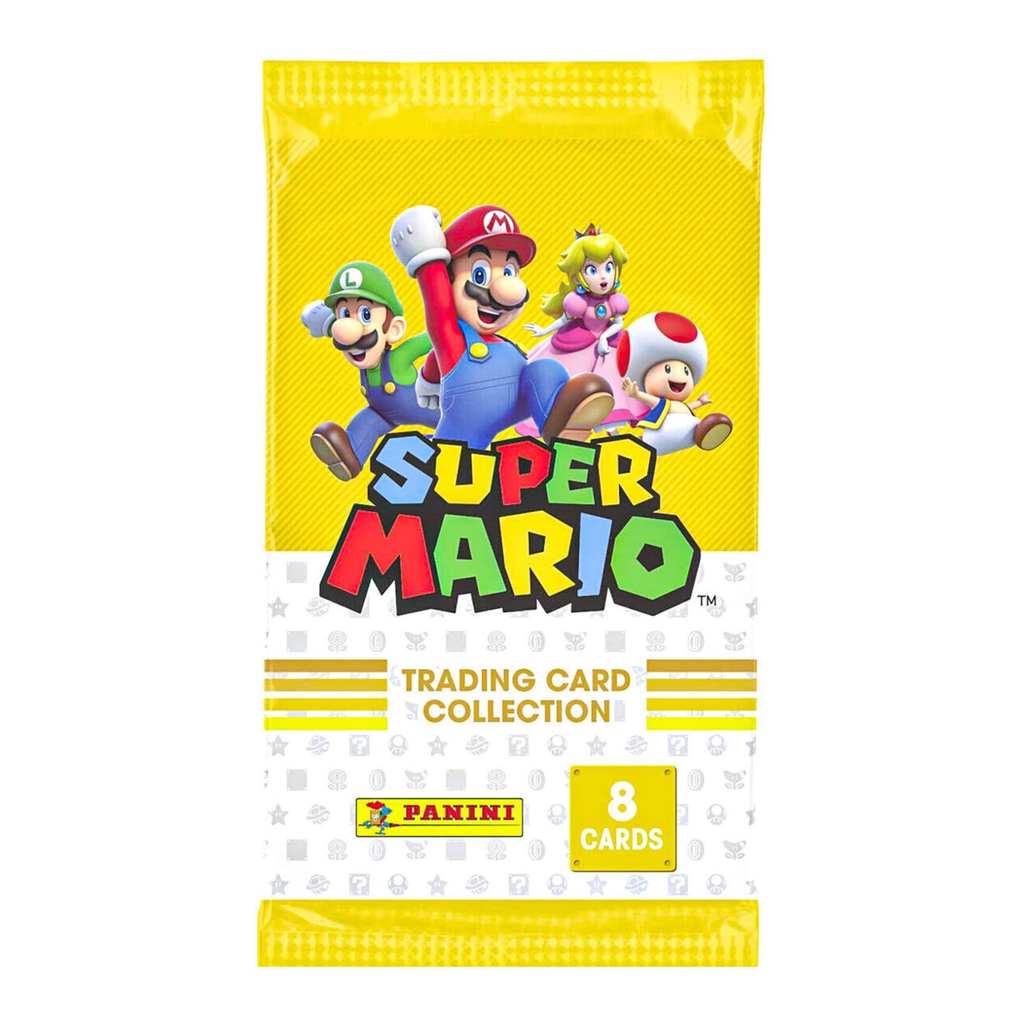 M L SUPER MARIO TM TRADING CARD COLLECTION PANINI 8 CARDS
